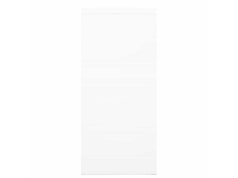  Armoire de rangement, armoire à portes coulissantes blanc 90x40x90 cm acier shl9893  - Conforama C