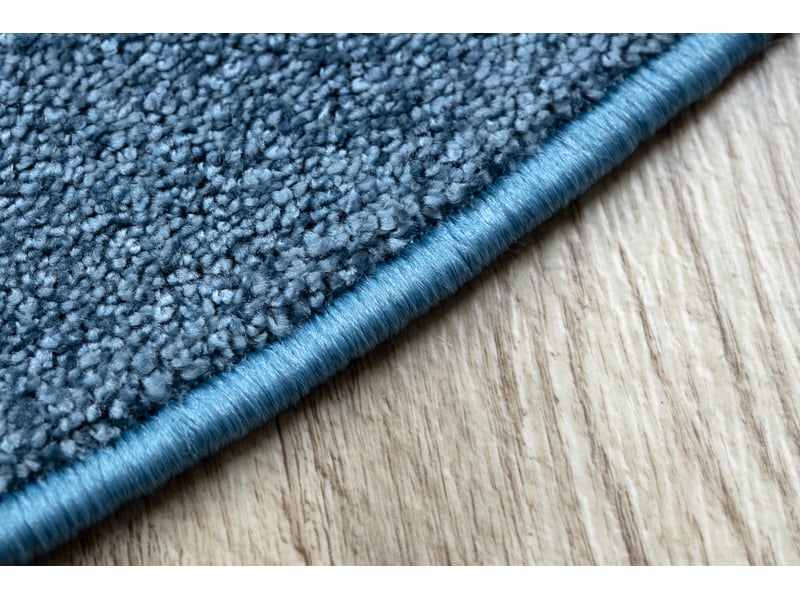 Tapis  cercle santa fe bleu 74 plaine couleur unie cercle 150 cm  - Conforama F