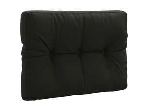 Coussin de dossier de palette, coussin de dos vianen 100 % polyester noir cf55166