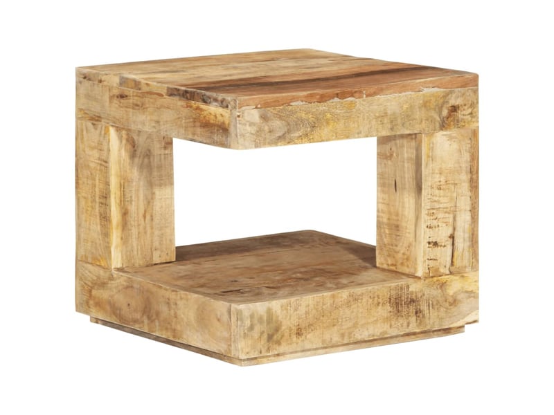  Table basse | table d'appoint salon 45x45x40 cm bois de manguier massif  - Conforama A