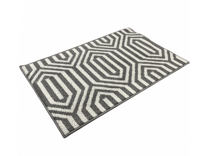  Paillasson intérieur 60x90 cm, absorbant et antidérapant, attrape saleté et boue, lavable en machine, profil fin  - Conforama A