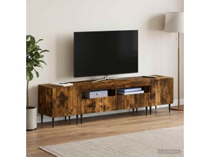 Meuble tv coloris marron 49 cm <strong></strong>  <strong></strong>