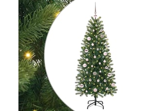 Sapin de noël artificiel, arbre de noël vert 150 cm pe et pvc shl2942