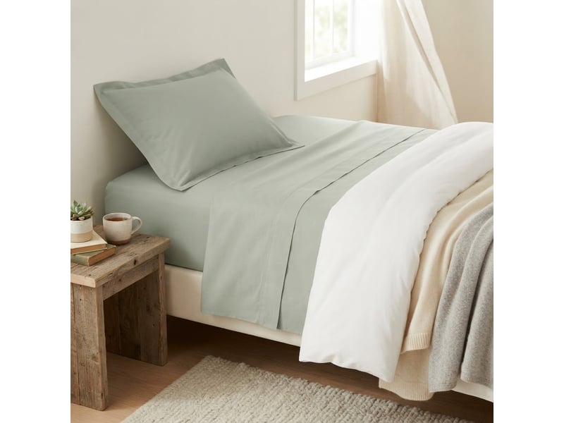  Drap plat en percale de coton confort  - Conforama B