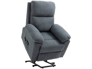 Fauteuil relax électrique  RAELUNYI Cuir / Tissu noir