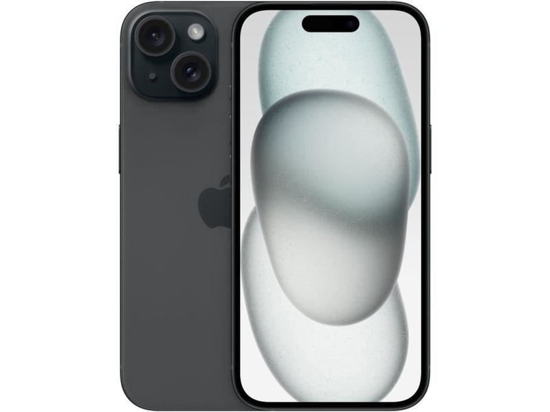  Smartphone 5g 128gb noir iphone 15 6,1 super retina xdr oled  - Conforama A