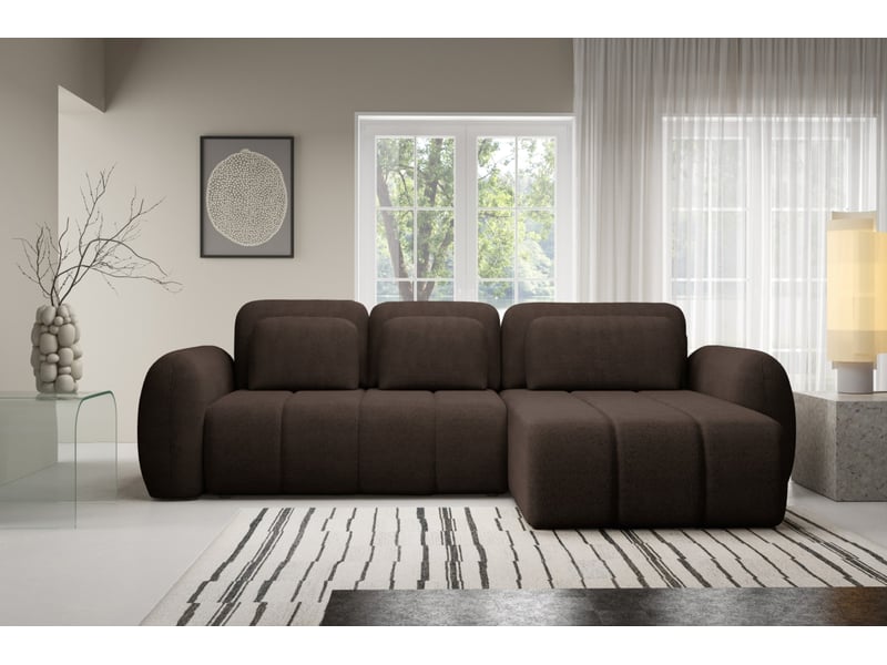  Canapé d’angle contii l premium avec fonction de couchage couleur : quelle 25  - Conforama B