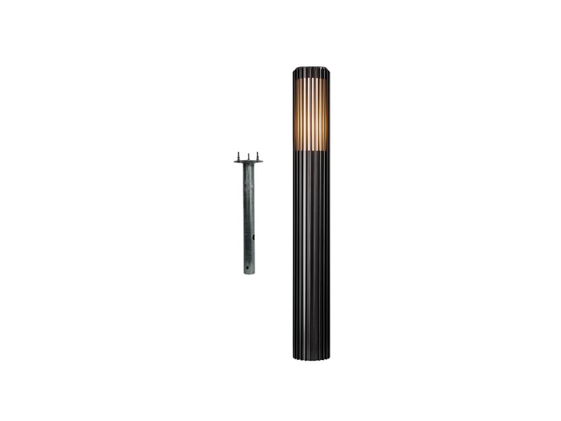  Potelet luminaire aludra 95 aluminium seaside noir h. 95,4 ip44 nordlux-extérieur 2118038203 - Conforama D