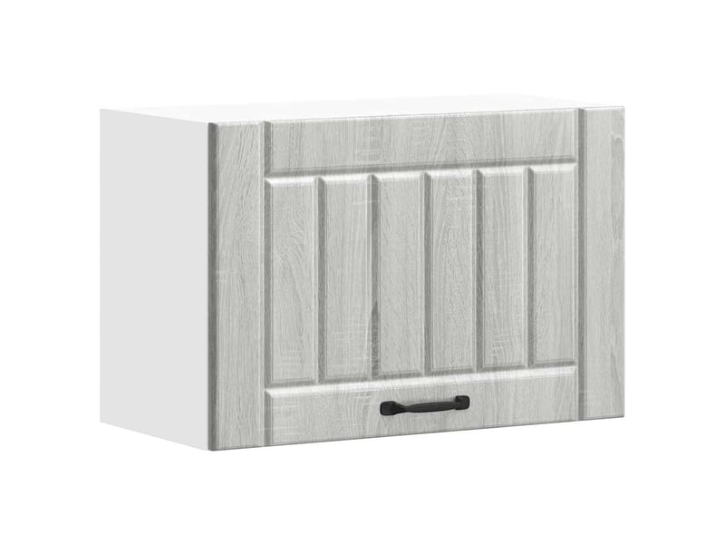  Meuble de rangement, armoire murale de cuisine lucca sonoma gris bois ingénierie shl3086  - Conforama A