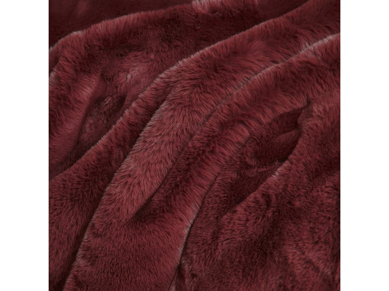  Plaid fausse fourrure 150x200 cm  - Conforama D