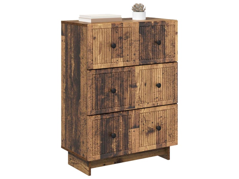 Armoire de rangement bureau, armoire à tiroirs 66 x 34,5 x 90 cm bois d'ingénierie shl7195  - Conforama C