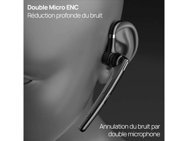  Ecouteurs bluetooth 5.3 intra noirs micro double enc et etui charge 395393_AAARE90977_6_DROPFR - Conforama B