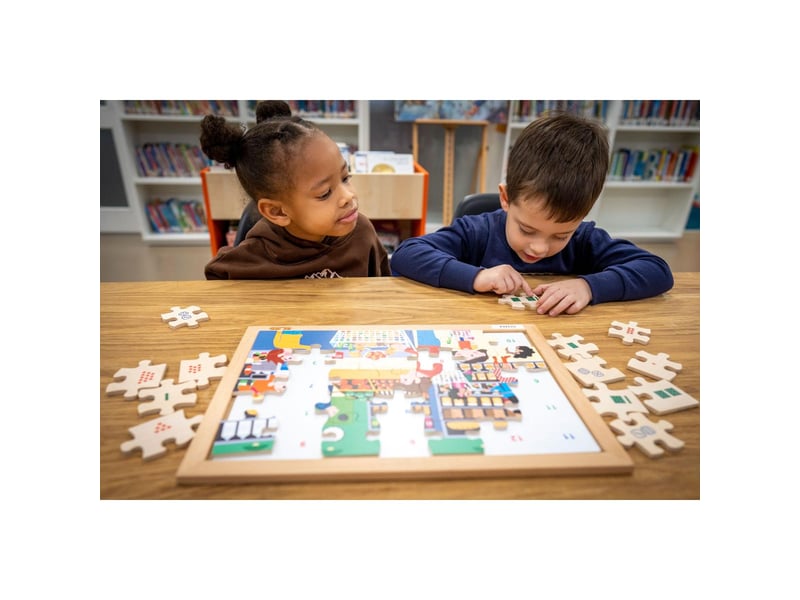  Educo sens des nombres - quantités jusquà 12  35 pièces de puzzle 8719924045593 - Conforama C