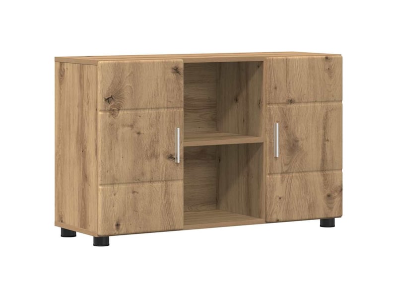 Buffet - bahut - meuble de rangement florin 88,5 x 30,5 x 55,5 cm chêne artisanal - Conforama A