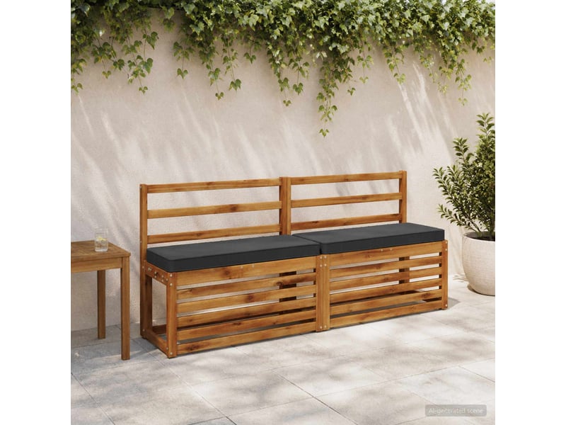  Coussin de banc, coussin d'assise, coussin pour chaisecanapé 1 pièce vught 100 % polyester anthracite cf51581  - Conforama B