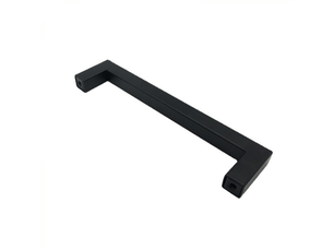Lot de 10 poignées de meuble de cuisine noires poignée de cuisine de 128 mm poignée de meuble noire en acier inoxydable pour cuisine porte d'armoire