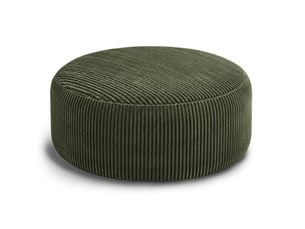 Fauteuil poire rond 143x143x55 cm vert