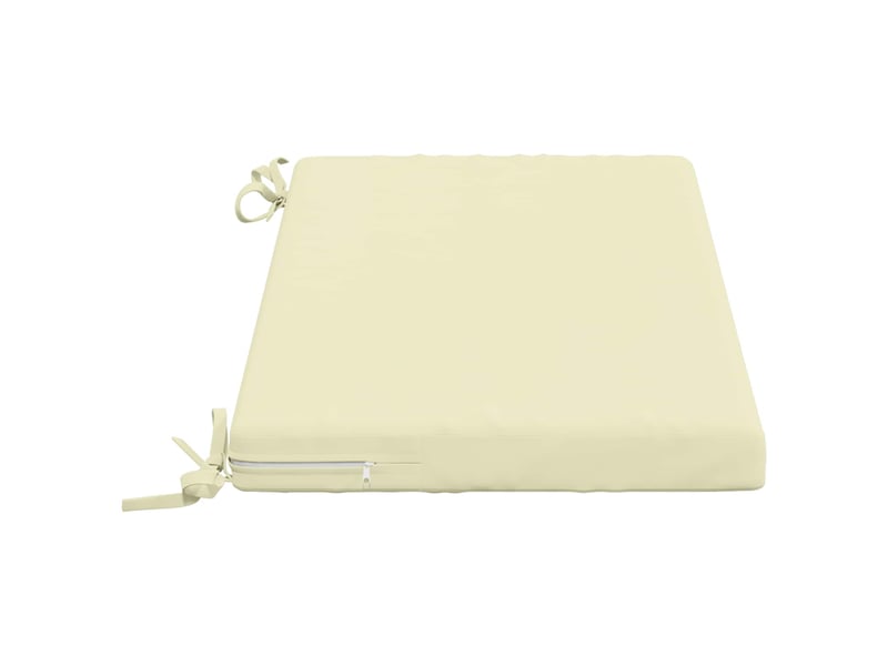  Coussin de banc, coussin d'assise, coussin de canapé soest 100 % polyester crème 60 x 40 x 5 cm cf53243  - Conforama D