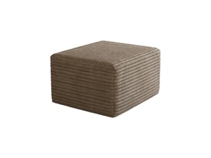Pouf / repose pied gris