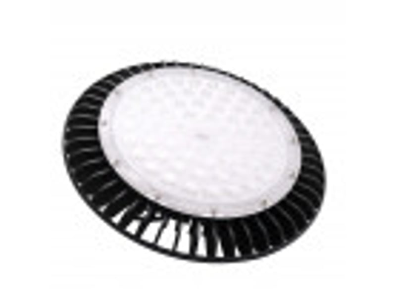  Cloche led industrielle abrila monzonita 200 w 22000 lm 6500 k noir ip65 12,5 x 35 x 35 cm 147882009 - Conforama B