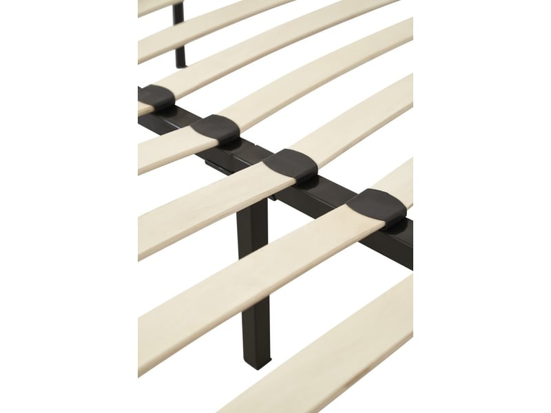 Sommier 180x200 cm solide - 29 cm - cadre à lattes - 12 pieds métal - montage rapide - confort quotidien  - Conforama C