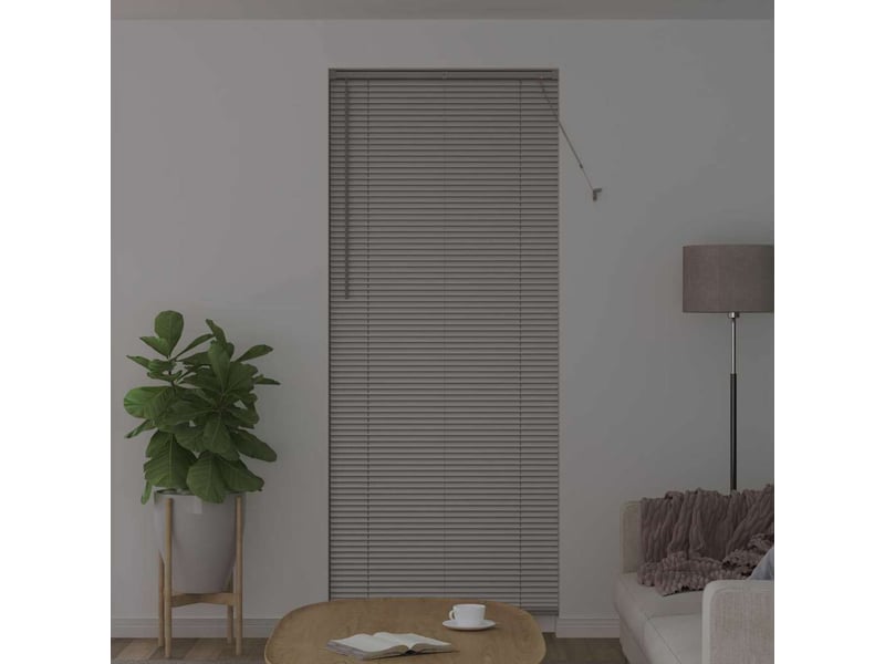 Store vénitien, store de fenêtre argenté 220 x 95 cm 25 mm aluminium cf47602  - Conforama C