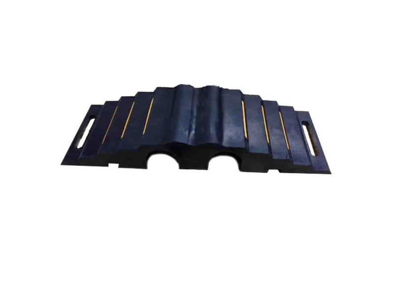  Pont protection câbles tuyaux verrouillable 850 mm 20 t  - Conforama D