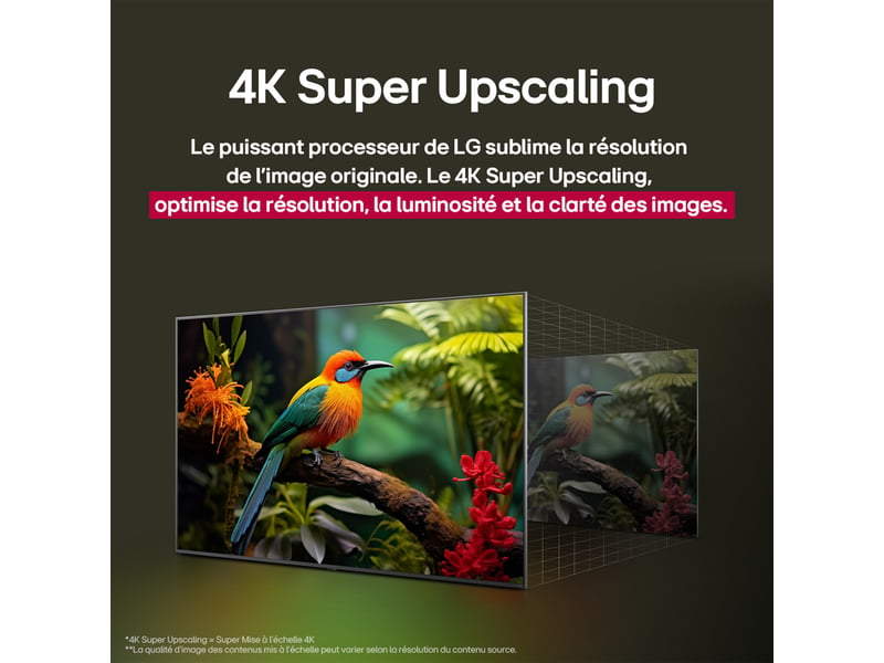  55qned70a6a-tv qned 55 pouces uhd 4k smart tv  - Conforama D
