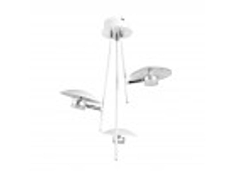  Fabrilamp ciudad del cabo, suspension, moderne, led, 18 w, 1440 lm, 4000 k, blanc-argenté, 53 x 39 x 39 cm 153693074 - Conforama B