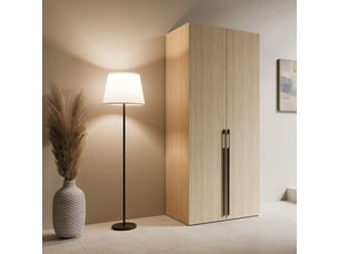 Armoire 2 porte(s)   0 tiroir(s) <strong>MEUBLORAMA</strong> <strong></strong> coloris bois clair largeur 58 cm