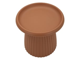 Table d'appoint geax en plastique rouge ø 50x45 cm