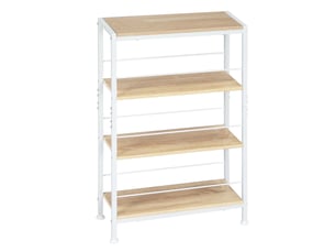Bibliotheque coloris bicolore 4 étagère(s) <strong>DESMIU</strong> <strong></strong> - 50 cm x 78 cm