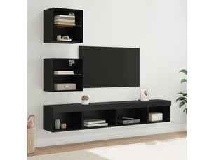 Meuble tv coloris noir  <strong></strong>  <strong></strong>