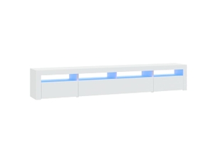 Meuble tv coloris blanc 240 cm <strong></strong> <strong></strong>