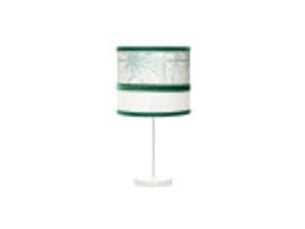 Lampe à poser fabrilamp caledonia blancvert 1 x e14 43 x 17 x 17 cm