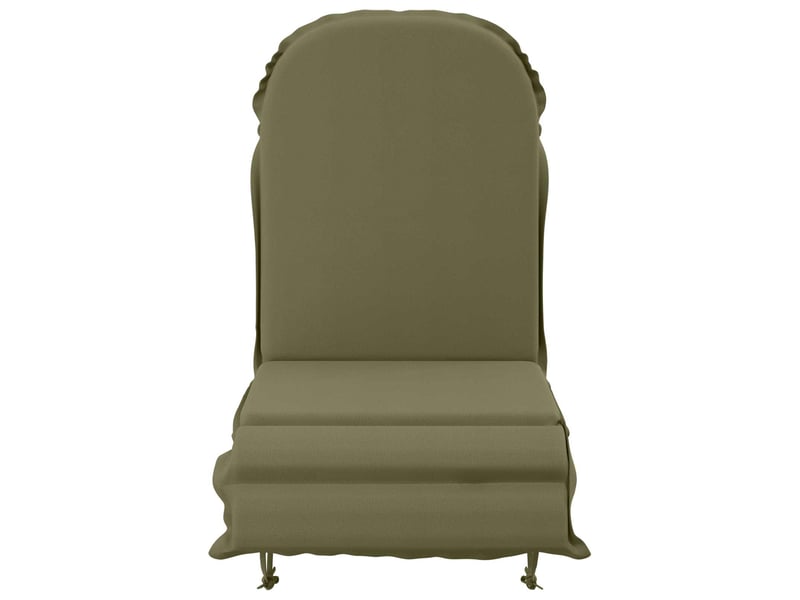  Coussin de transat ensoleillé, coussin pour bain de soleil gemert 100 % polyester vert olive cf56062  - Conforama D