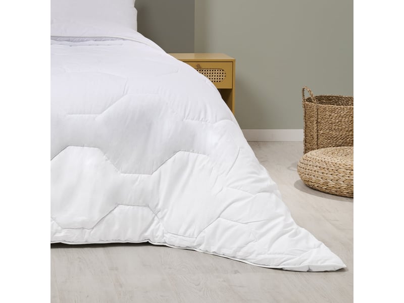  Pack couette très chaude 240x260cm + 2 oreillers moelleux 60x60cm hôtel Fabriqué en France - Conforama C
