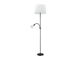 Lampadaire fabrilamp rilon e14 coloris noir 175,5 x 40 x 40 cm