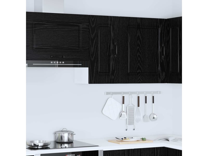 Panneau de lave-vaisselle kalmar chêne noir 30x31x60cm - Conforama D