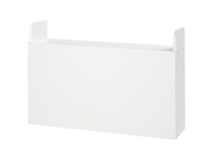 Bureau suspendu table murale table d'ordinateur murale et tablette rabattable avec rangements - 77 x 20 x 51 cm