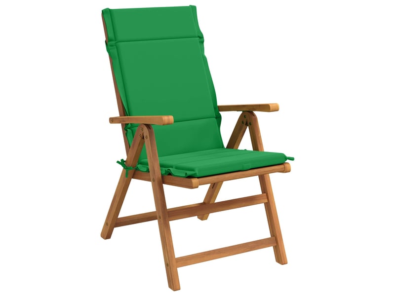  Lot de 4 coussins de chaise à dossier haut  gemert vert cf59332  - Conforama C