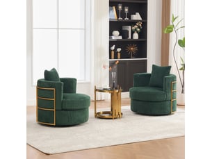 Pouf / repose pied <strong>DESVIAE</strong> <strong></strong> vert