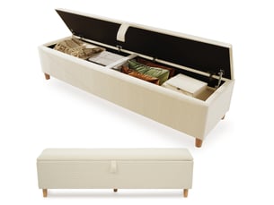 Tabouret lit BZ couchage Occasionnel DESVIAE beige