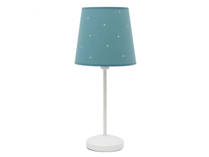 Lampe à poser enfant fabrilamp consciencia turquoise 1xe14 47 x 20 x 20 cm