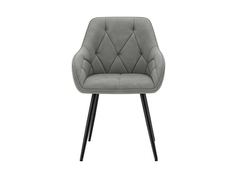  Ensemble table et 6 chaises de salle à manger – table extensible rondeovale 118-158 cm – chaises rembourrées au design moderne avec dossier ergonomique  - Conforama E