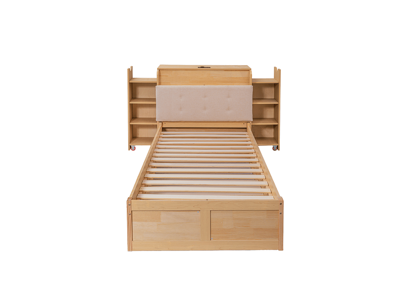  Lit avec rangement intégré – bed with storage 3, accessoire uniquement  - Conforama A