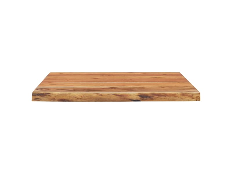  Comptoir de salle de bain, plan de travail 60x60x3,8 cm carré bois massif acacia cf65756  - Conforama D
