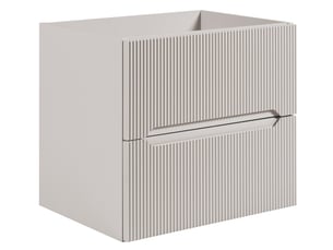 Meuble sous vasque suspendu novo cachemire mat 60 cm