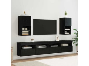 Meuble tv coloris noir <strong></strong> <strong></strong>