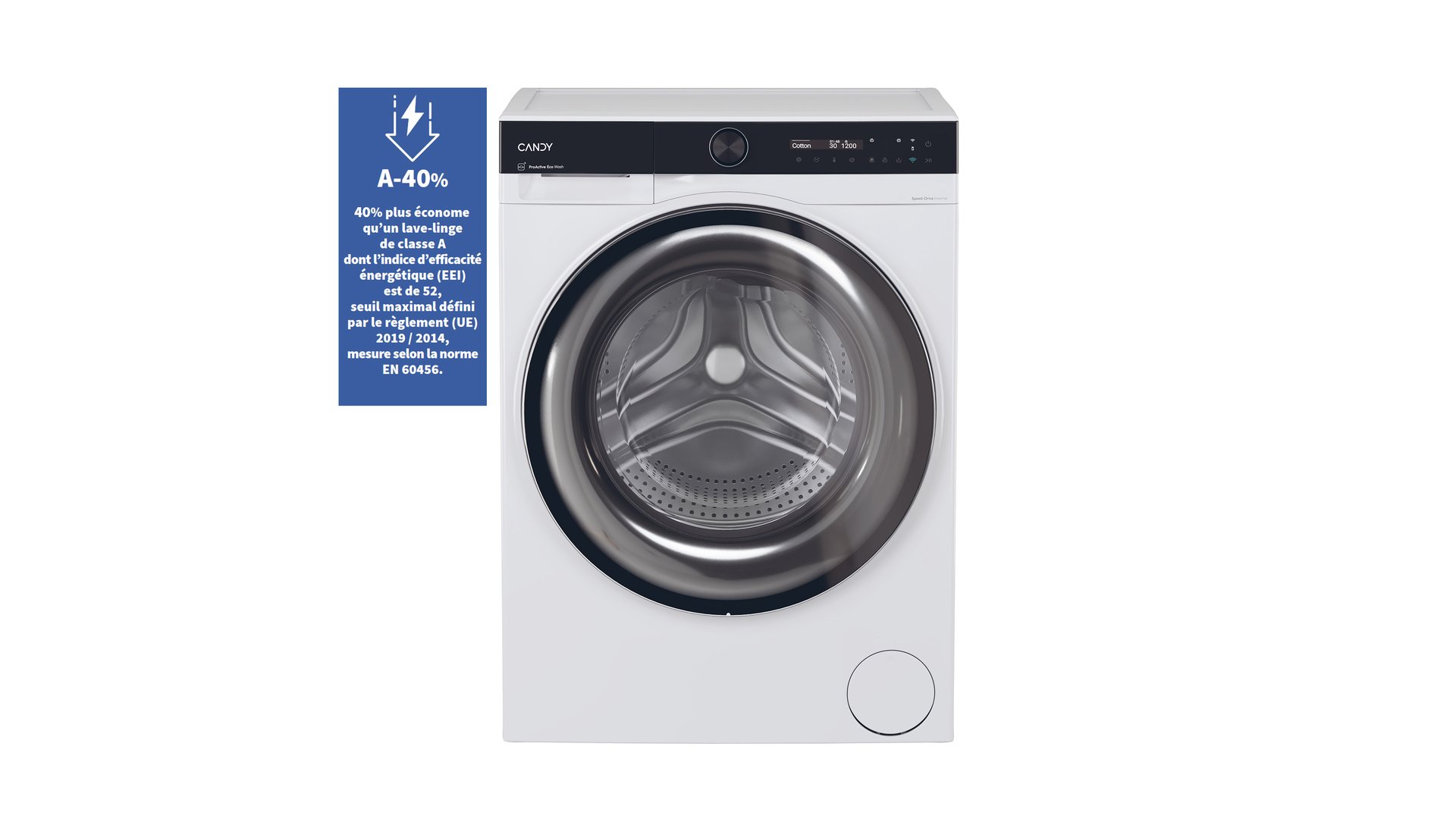 Lave linge frontal CANDY BS 410B10-S